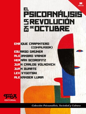 cover image of El psicoanálisis en la revolución de octubre